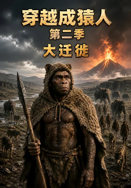 穿越成猿人第二季，大迁徙（58集）AI短剧 (2026)