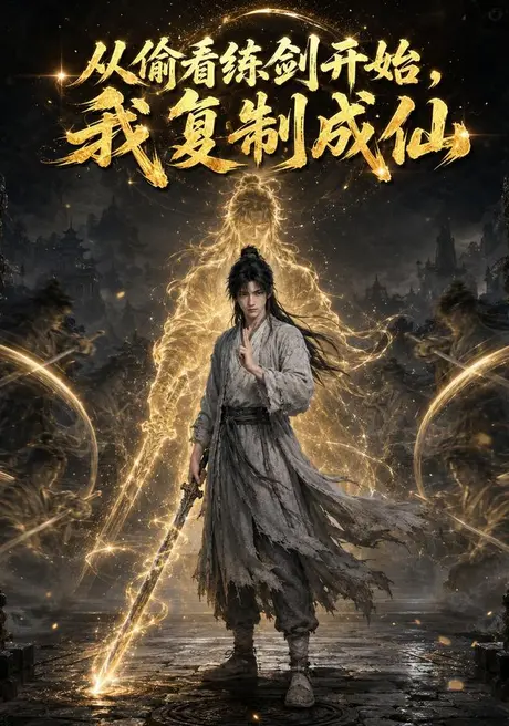 从偷看练剑开始,我复制成仙(74集)AI短剧 (2026) 从偷看练剑开始,我复制成仙(74集)AI短剧 (2026)