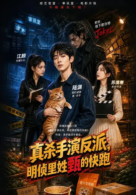 真杀手演反派，明侦里姓甄的快跑（85集）AI短剧 (2026)