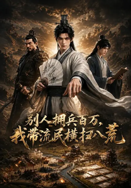 别人拥兵百万,我带流民横扫八荒(60集)AI短剧 (2026) 别人拥兵百万,我带流民横扫八荒(60集)AI短剧 (2026)