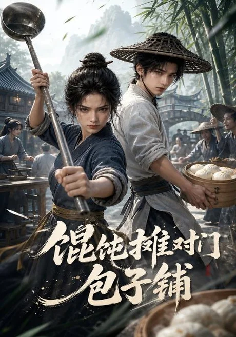 馄饨摊对门包子铺（21集）AI短剧 (2026)