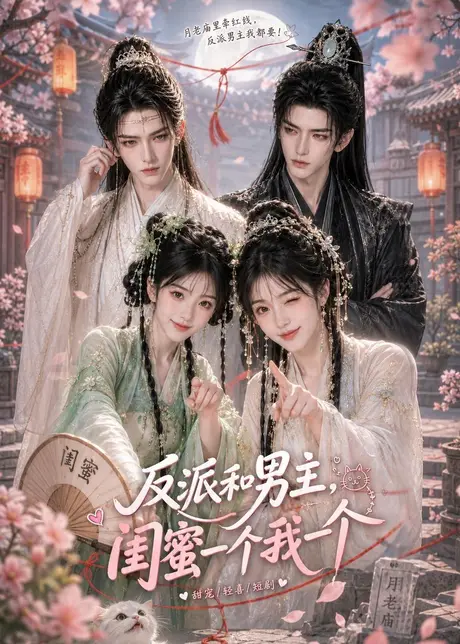反派和男主，闺蜜一个我一个（78集）AI短剧 (2026)