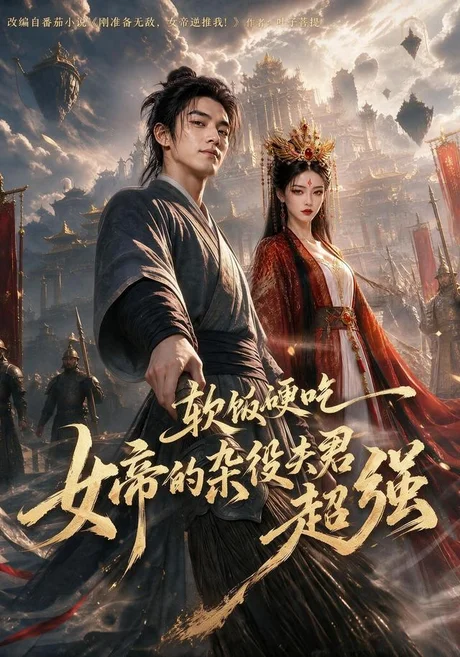 软饭硬吃,女帝的杂役夫君超强(80集)AI短剧 (2026) 软饭硬吃,女帝的杂役夫君超强(80集)AI短剧 (2026)