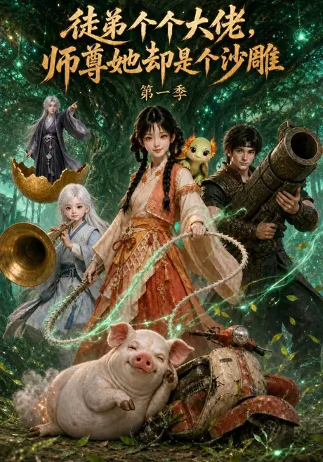 徒弟个个大佬，师尊她却是个沙雕（157集）AI短剧 (2026)