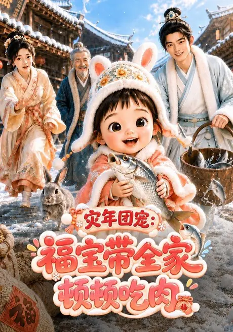 灾年团宠：福宝带全家顿顿吃肉（125集）AI短剧 (2026)
