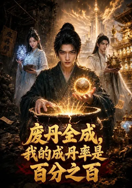 废丹全成,我的成丹率是百分之百(54集)AI短剧 (2026) 废丹全成,我的成丹率是百分之百(54集)AI短剧 (2026)