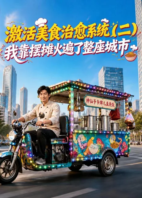 激活美食治愈系统我靠摆摊火遍了整座城市二（121集）AI短剧 (2026)