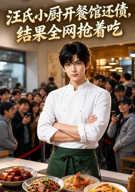 汪氏小厨开餐馆还债，结果全网抢着吃（732集）AI短剧 (2026)