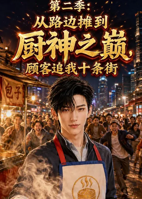 第二季从路边摊到厨神之巅，顾客追我十条街（104集）AI短剧 (2026)