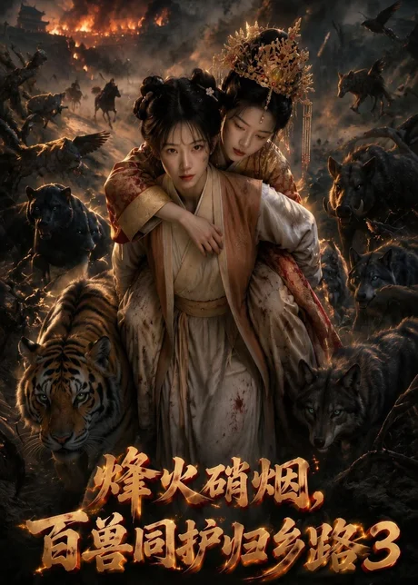 烽火硝烟,百兽同护归乡路3(116集)AI短剧 (2026) 烽火硝烟,百兽同护归乡路3(116集)AI短剧 (2026)