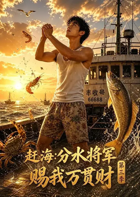 赶海：分水将军赐我万贯财第三季（88集）AI短剧 (2026)
