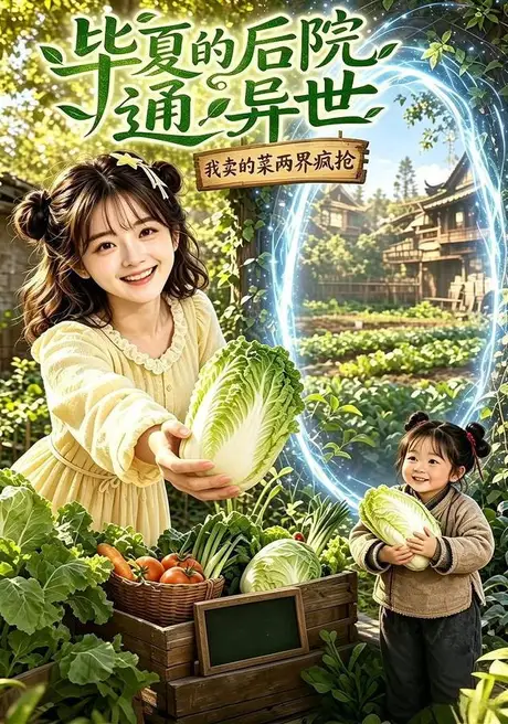 毕夏的后院通异世，我卖的菜两界疯抢（100集）AI短剧 (2026)