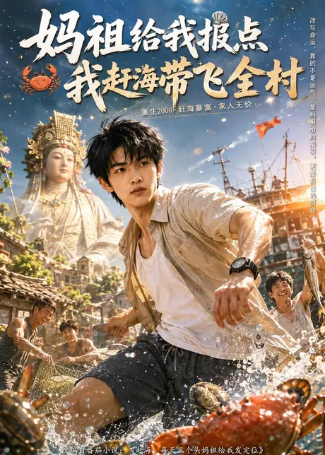 妈祖给我报点,我赶海带飞全村(289集)AI短剧 (2026) 妈祖给我报点,我赶海带飞全村(289集)AI短剧 (2026)