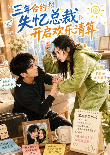 三年合约:失忆总裁开启欢乐清算(53集)AI短剧 (2026) 三年合约:失忆总裁开启欢乐清算(53集)AI短剧 (2026)
