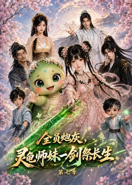 全员炮灰，灵龟师妹一剑祭长生第七季（118集）AI短剧 (2026)