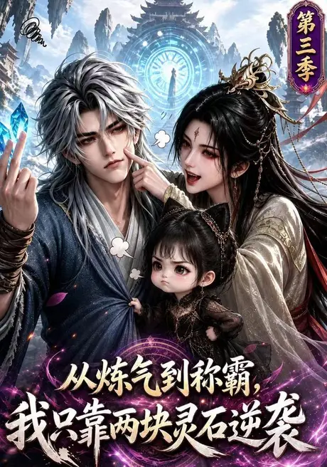 从炼气到称霸,我只靠两块灵石逆袭第三季(140集)AI短剧 (2026) 从炼气到称霸,我只靠两块灵石逆袭第三季(140集)AI短剧 (2026)