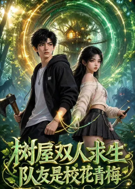 树屋双人求生:队友是校花青梅(195集)AI短剧 (2026) 树屋双人求生:队友是校花青梅(195集)AI短剧 (2026)