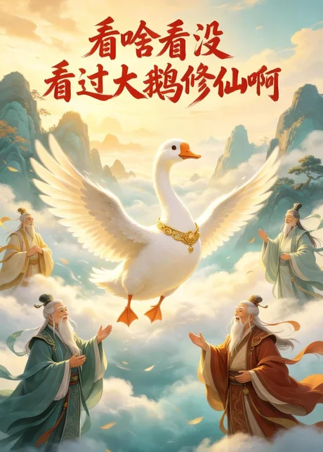 看啥看没看过大鹅修仙啊(54集)AI短剧 (2026) 看啥看没看过大鹅修仙啊(54集)AI短剧 (2026)