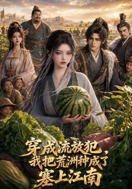 穿成流放犯,我把荒洲种成了塞上江南(53集)AI短剧 (2026) 穿成流放犯,我把荒洲种成了塞上江南(53集)AI短剧 (2026)