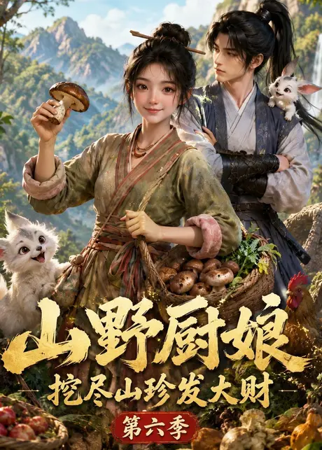山野厨娘,挖尽山珍发大财第六季(99集)AI短剧 (2026) 山野厨娘,挖尽山珍发大财第六季(99集)AI短剧 (2026)
