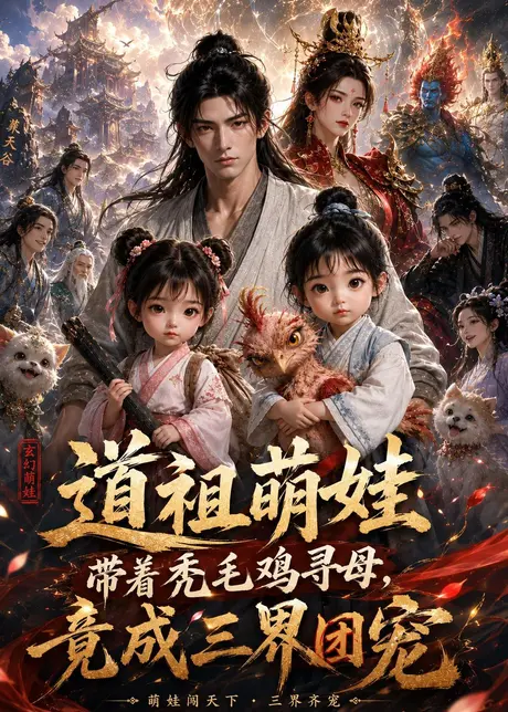 道祖萌娃带着秃毛鸡寻母,竟成三界团宠(57集)AI短剧 (2026) 道祖萌娃带着秃毛鸡寻母,竟成三界团宠(57集)AI短剧 (2026)