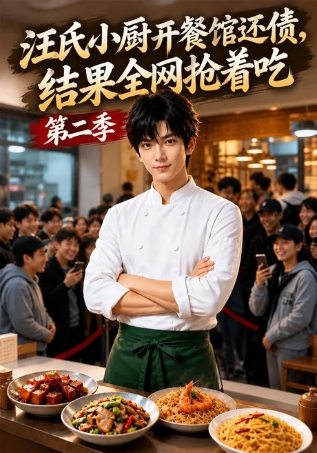 汪氏小厨开餐馆还债,结果全网抢着吃第二季(147集)AI短剧 (2026) 汪氏小厨开餐馆还债,结果全网抢着吃第二季(147集)AI短剧 (2026)