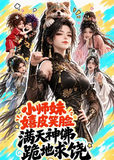 小师妹嬉皮笑脸，满天神佛跪地求饶（75集） AI短剧 (2026)