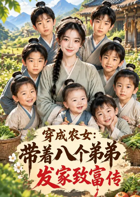 穿成农女:带着八个弟弟发家致富传(608集)AI短剧 (2026) 穿成农女:带着八个弟弟发家致富传(608集)AI短剧 (2026)