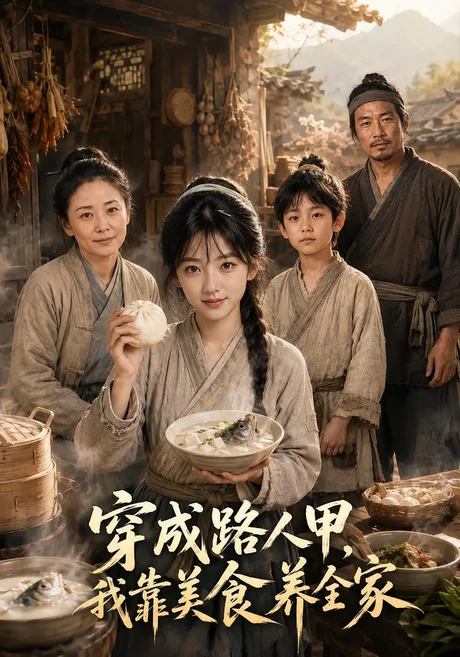 穿成路人甲,我靠美食养全家(62集)AI短剧 (2026) 穿成路人甲,我靠美食养全家(62集)AI短剧 (2026)