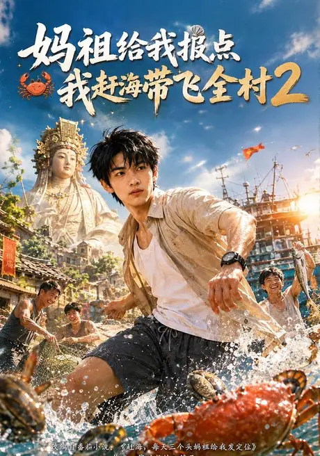 妈祖给我报点,我赶海带飞全村2(365集)AI短剧 (2026) 妈祖给我报点,我赶海带飞全村2(365集)AI短剧 (2026)