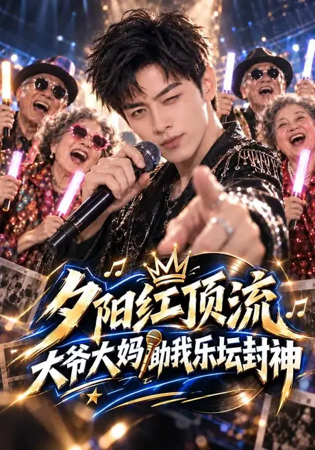 夕阳红顶流,大爷大妈助我乐坛封神(105集)AI短剧 (2026) 夕阳红顶流,大爷大妈助我乐坛封神(105集)AI短剧 (2026)