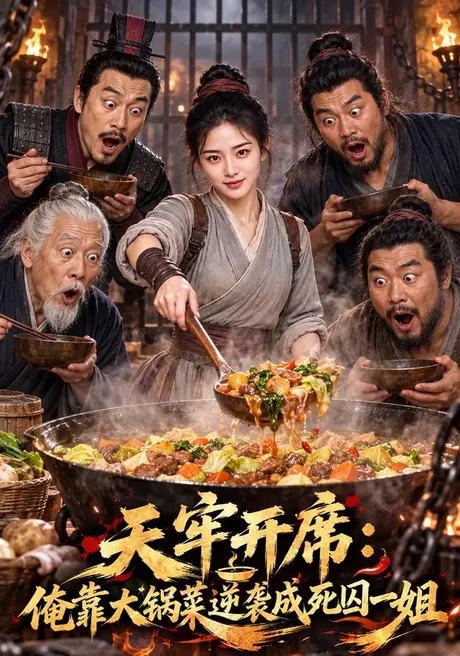 天牢开席:俺靠大锅菜逆袭成死囚一姐(109集)AI短剧 (2026) 天牢开席:俺靠大锅菜逆袭成死囚一姐(109集)AI短剧 (2026)