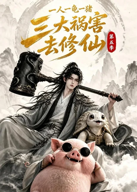 一人一龟一猪,三大祸害去修仙第五季(140集)AI短剧 (2026) 一人一龟一猪,三大祸害去修仙第五季(140集)AI短剧 (2026)