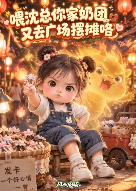 喂沈总你家奶团又去广场摆摊咯（253集）AI短剧 (2026)