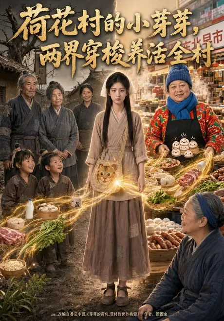 荷花村的小芽芽,两界穿梭养活全村(69集)AI短剧 (2026) 荷花村的小芽芽,两界穿梭养活全村(69集)AI短剧 (2026)