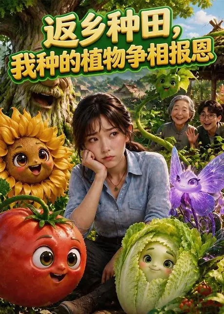 返乡种田,我种的植物争相报恩(71集)AI短剧 (2026) 返乡种田,我种的植物争相报恩(71集)AI短剧 (2026)