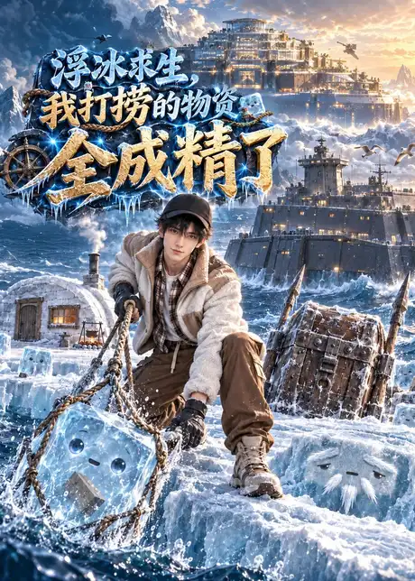 浮冰求生,我打捞的物资全成精了(100集)AI短剧 (2026) 浮冰求生,我打捞的物资全成精了(100集)AI短剧 (2026)