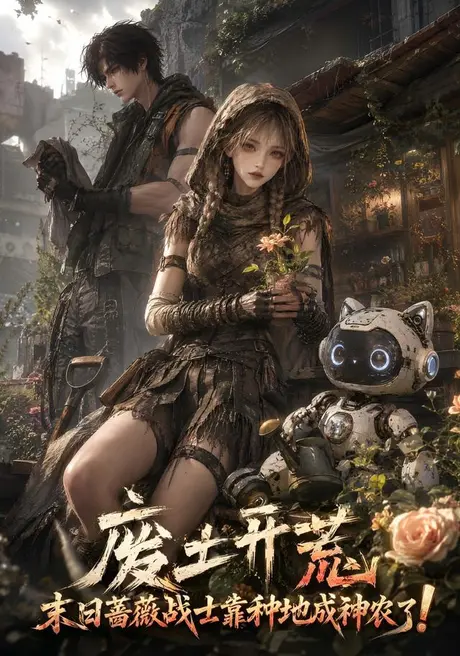 废土开荒，末日蔷薇战士靠种地成神农了！（107集）AI短剧 (2026)