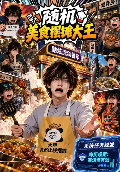 随机美食摆摊大王（74集）AI短剧 (2026)