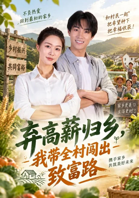 弃高薪归乡,我带全村闯出致富路(80集)杨名扬&钟嘉玲 (2026) 弃高薪归乡,我带全村闯出致富路(80集)杨名扬&钟嘉玲 (2026)