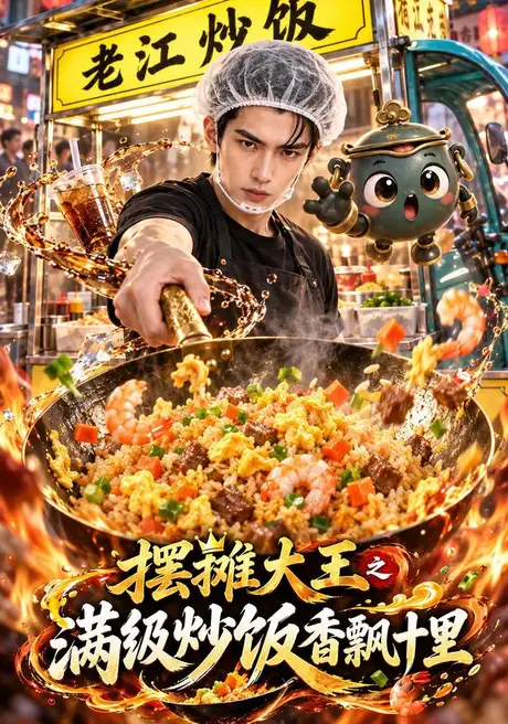 摆摊大王之满级炒饭香飘十里(123集)AI短剧 (2026) 摆摊大王之满级炒饭香飘十里(123集)AI短剧 (2026)