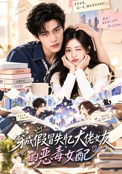 穿成假冒失忆大佬女友的恶毒女配！（80集）AI短剧 (2026)