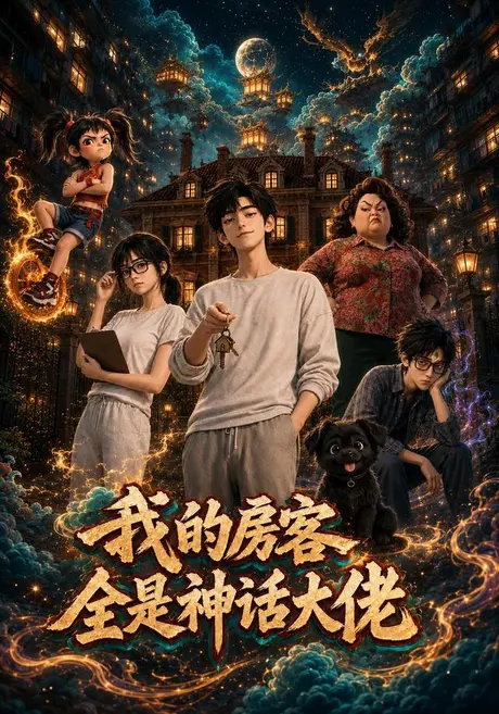 我的房客全是神话大佬(60集)AI短剧 (2026) 我的房客全是神话大佬(60集)AI短剧 (2026)