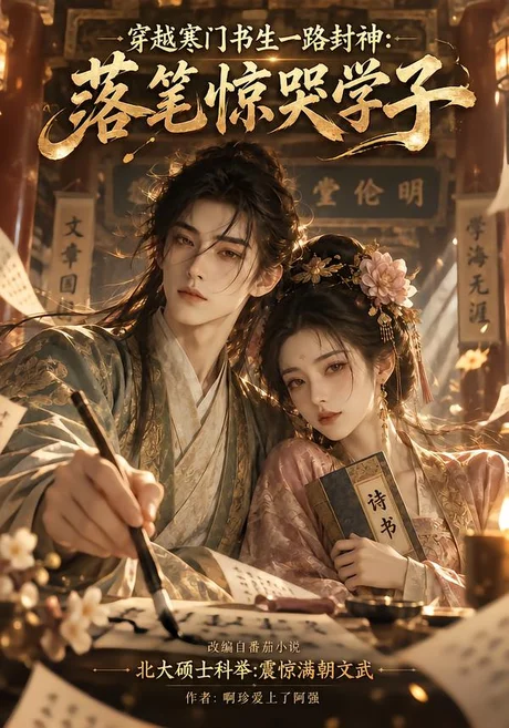 穿越寒门书生一路封神:落笔惊哭学子(75集)AI短剧 (2026) 穿越寒门书生一路封神:落笔惊哭学子(75集)AI短剧 (2026)