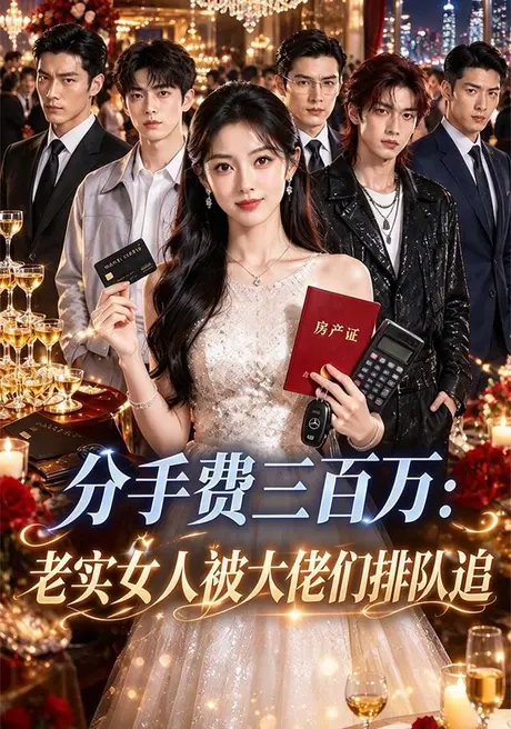 分手费三百万：老实女人被大佬们排队追（80集）AI短剧 (2026)