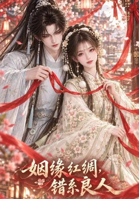 姻缘红绸,错系良人(63集)AI短剧 (2026) 姻缘红绸,错系良人(63集)AI短剧 (2026)