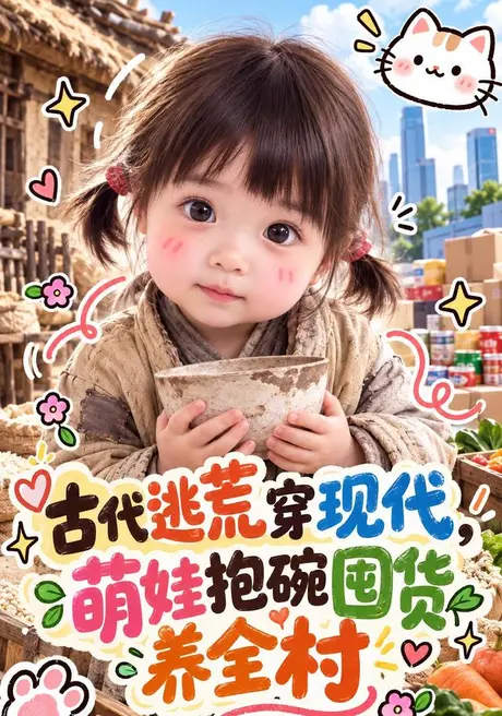 古代逃荒穿现代,萌娃抱碗国货养全村(152集)AI短剧 (2026) 古代逃荒穿现代,萌娃抱碗国货养全村(152集)AI短剧 (2026)