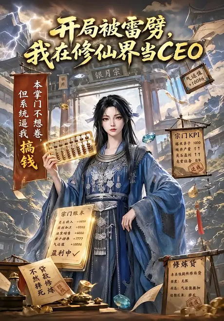 开局被雷劈我在修仙界当CEO(95集)AI短剧 (2026) 开局被雷劈我在修仙界当CEO(95集)AI短剧 (2026)