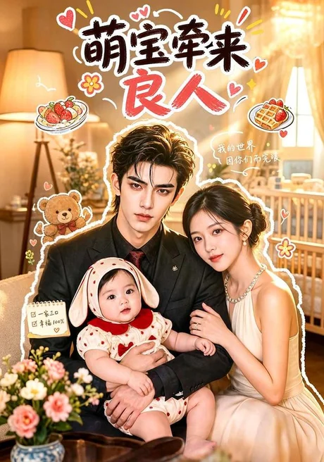 萌宝牵来良人（50集）AI短剧 (2026)