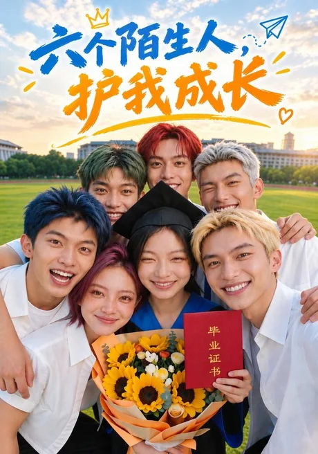 六个陌生人,护我成长(63集)AI短剧 (2026) 六个陌生人,护我成长(63集)AI短剧 (2026)